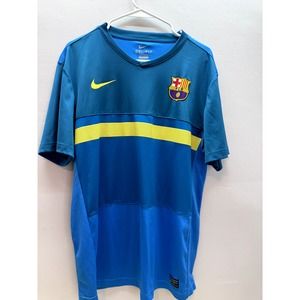 Nike Dri-Fit Barcelona Football Shirt Barca Camisa FBC Soccer Jersey  L
